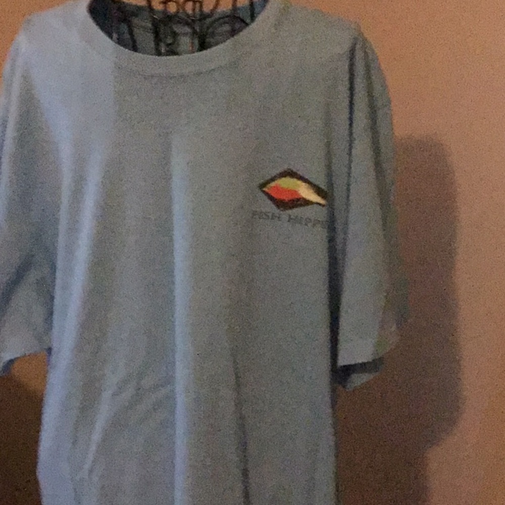 Mens Fish Hippie T